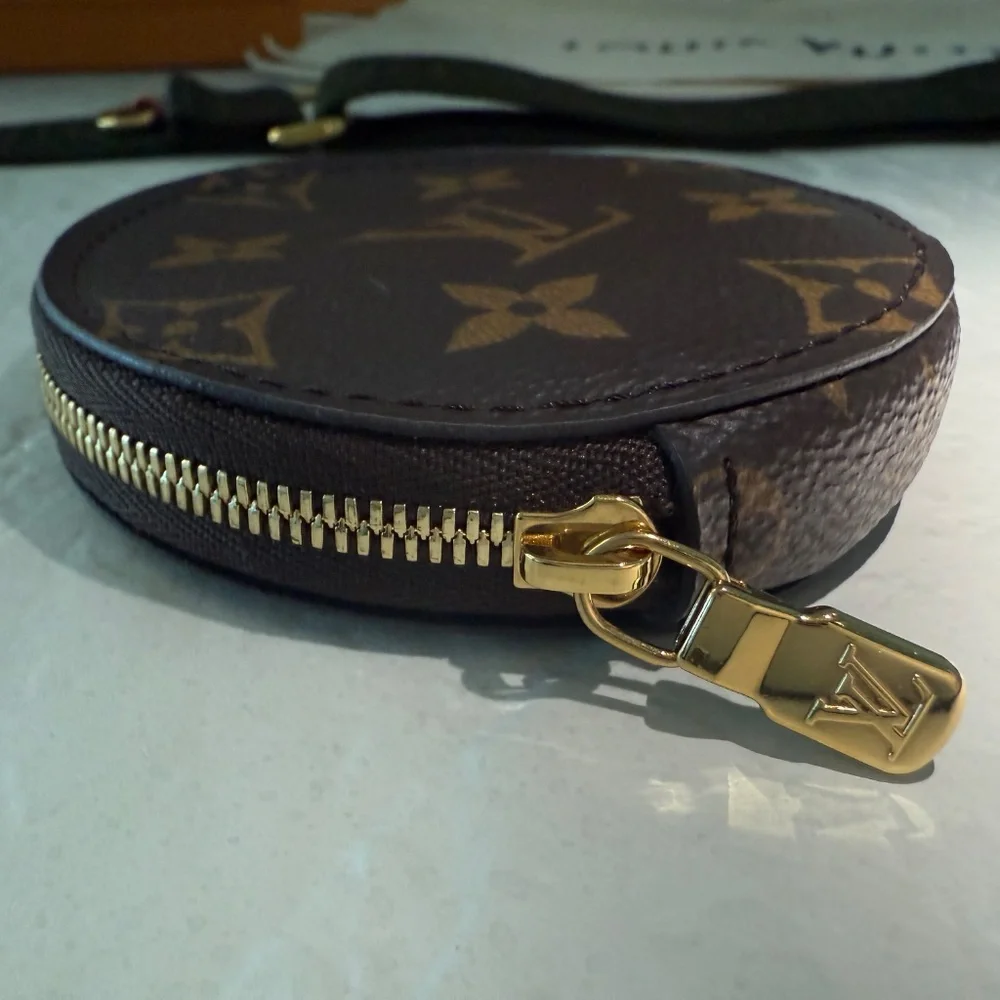 LOUIS VUITTON Multi Pochette Accessoires with dustbin, box and gift bag - Khaki - Picture 15 of 16